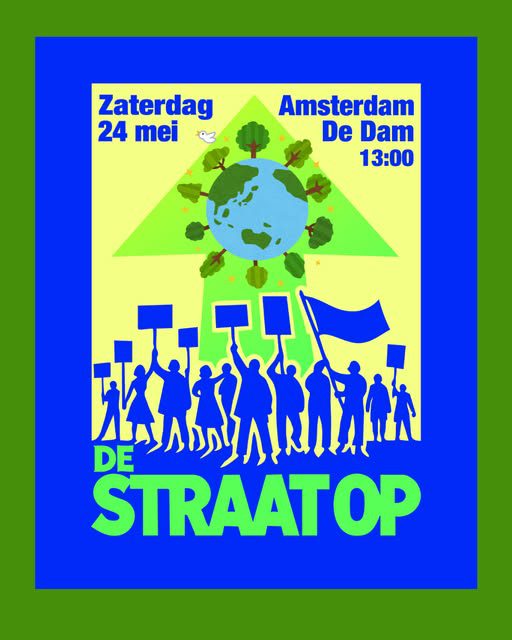 DE STRAAT OP