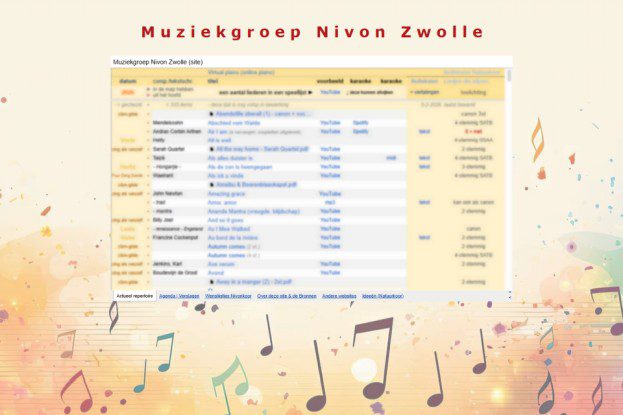 Start Zanggroep Nivon Zwolle